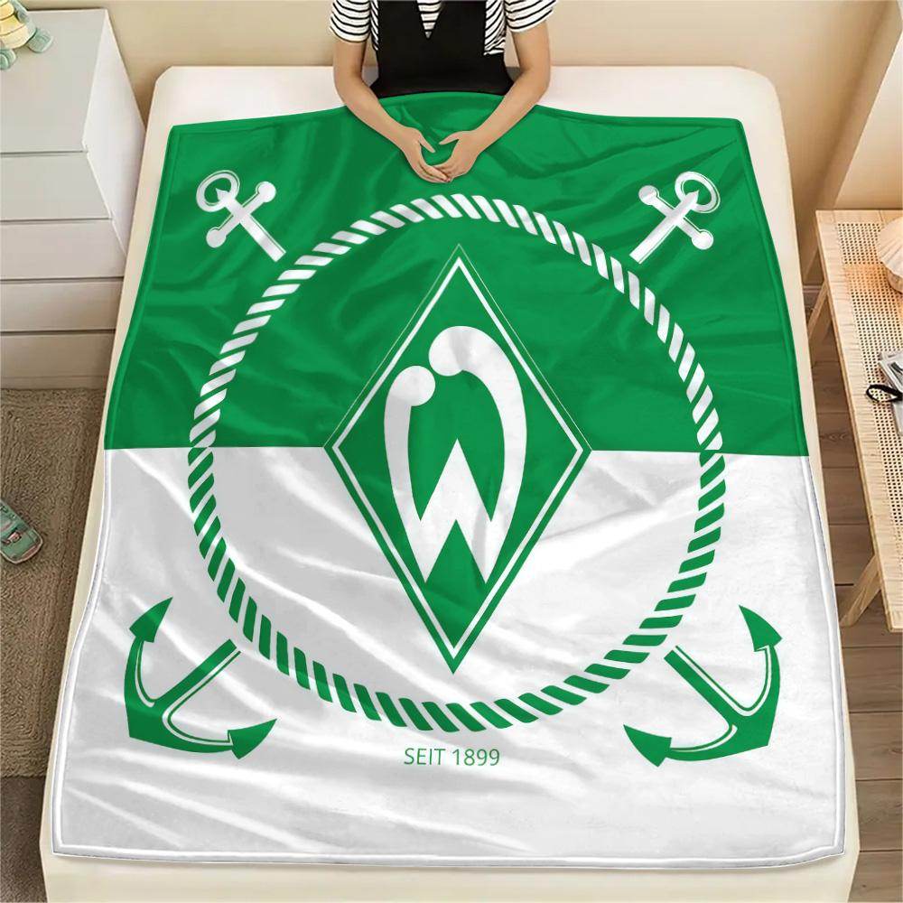 SV Werder Bremen Flanelldecke, Hohe Qualität, Bequem für alle Jahreszeiten, Heimdekoration, Wärme und Komfort