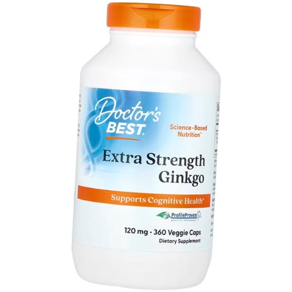 Ginkgo Biloba, Ginkgo 120 Forza Extra, Doctor's Best  120vegcaps (71327003)