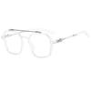 New unisex square polygon glasses for men women pc frame glasses plain glasses Nearsighted Eyewear Glasses -1.0 -2.5 -1.5
