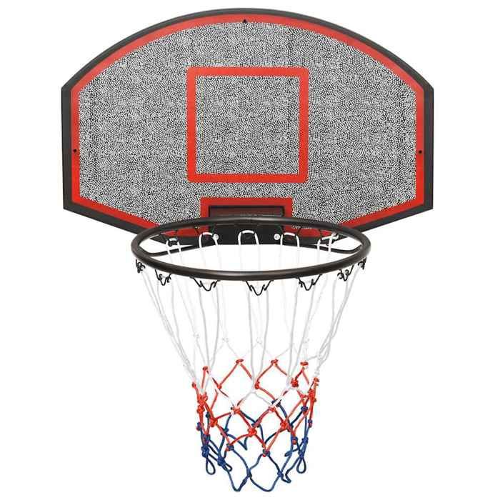 VidaXL Basketball Backboard Black 71x45x2 Cm Polyethylene, Basketball Hoop,,, Backboard 93667