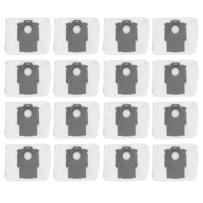 16 Pcs Robot Vacuum Dust Bag Non Woven Fabric Dust Bag Replacement for S8+ S8 Pro Ultra S7 Pro