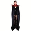 Halloween Shawl Velvet Fabric Demon Angel Costume Cloak Easy Strap Faux Feather Collar Halloween Cosplay Cloak