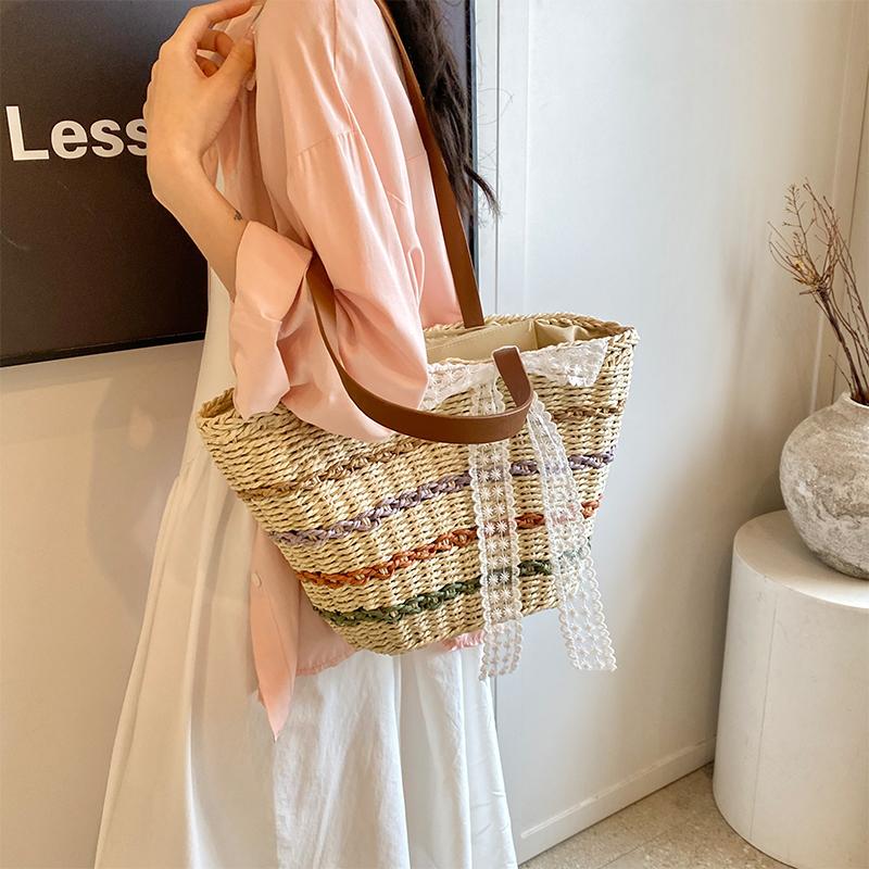 Nová letní plážová taška přímořského letoviska s velkou kapacitou taška přes rameno Taška Tote