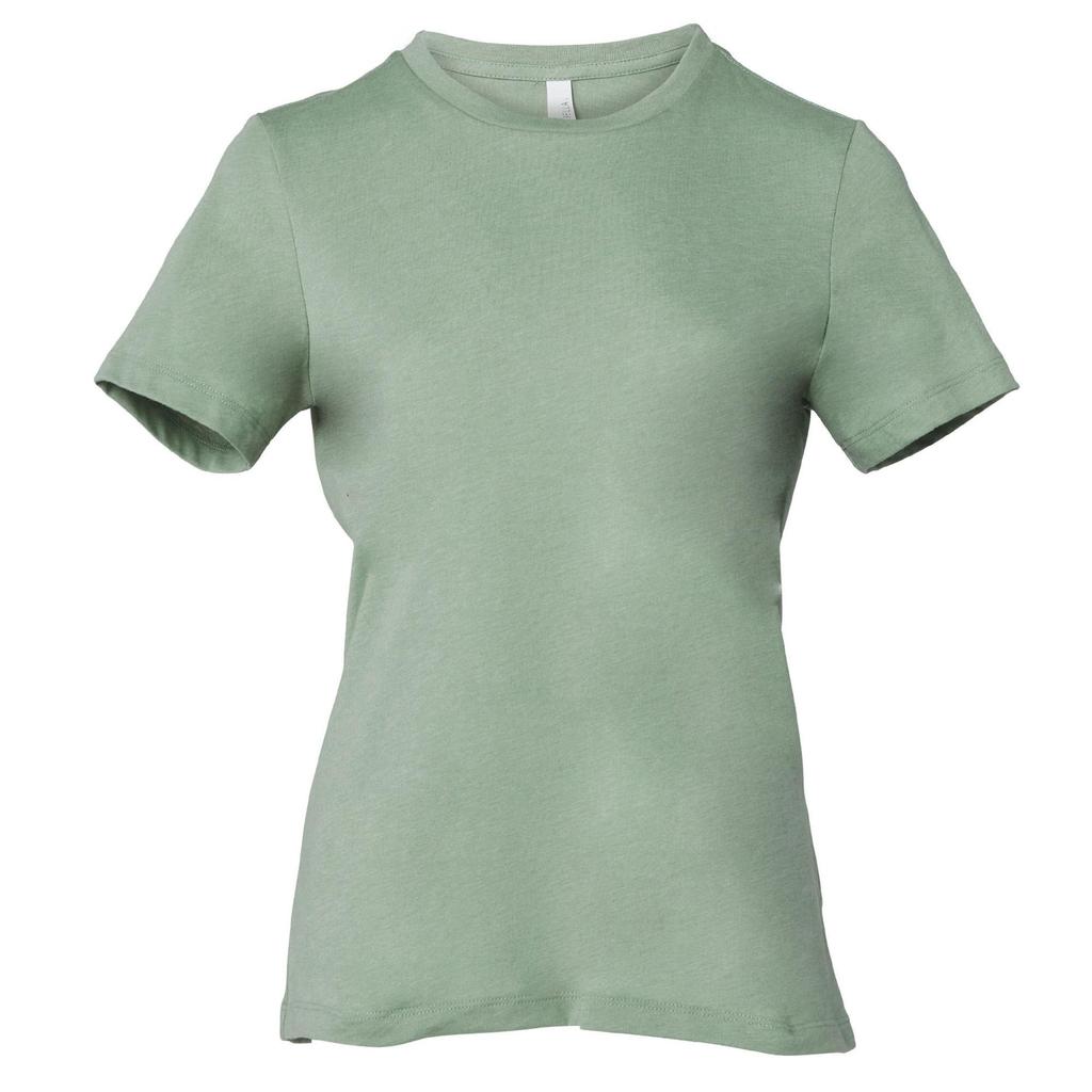 Bella + Canvas Womens/Ladies Heather Jersey Relaxed Fit T-Shirt