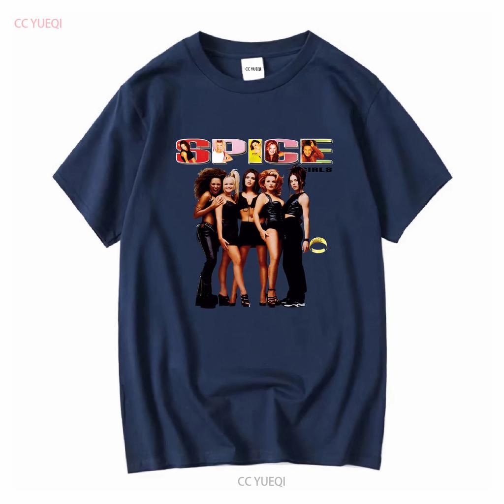Space Girls T Shirt Spiceworld Fan Forever Spice Vintage Washed Stylish Fashion Top For Everyday Wear Streetwear Casual