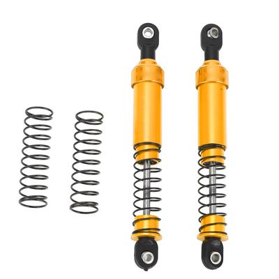 RC Stoßdämpfer Set 95mm Aluminiumlegierung RC Öldämpfer Stoßdämpfer mit Federn für SCX10 110