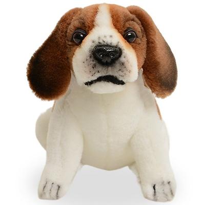 Hansa Toy 8420 Papusa Beagle Teacup 15cm.H, culori mixte, 15cm, produse coreene pentru bebelusi