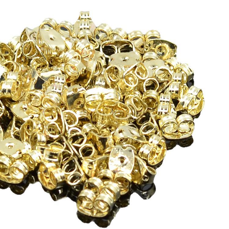 DIY Jewelry Accessories: Iron Ear Studs, Earrings, Ear Clasps, Bullet Ear Plugs, Leather Ear Caps, Cross-Border Collection