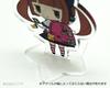 Coade Acrylic Keychain Rubber Star Shape CONC-CO49 Stand, Single,