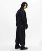 ERRORS EXCEPTED Wt027 Pleated Tapered Denim Pants (Indigo)