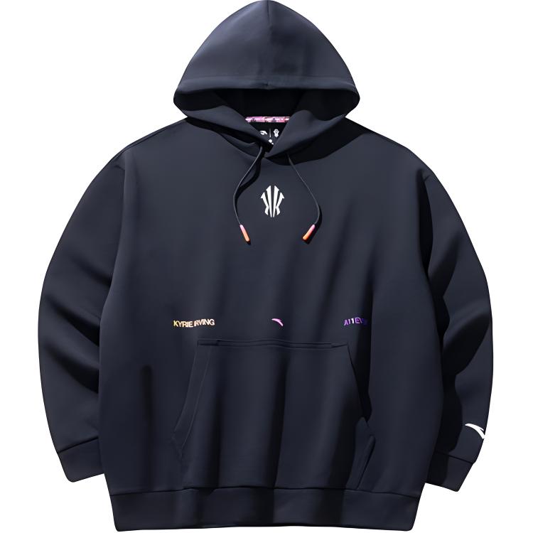 ANTA Men s Kyrie Irving Basketball Hoodie Black 172431706-4 S