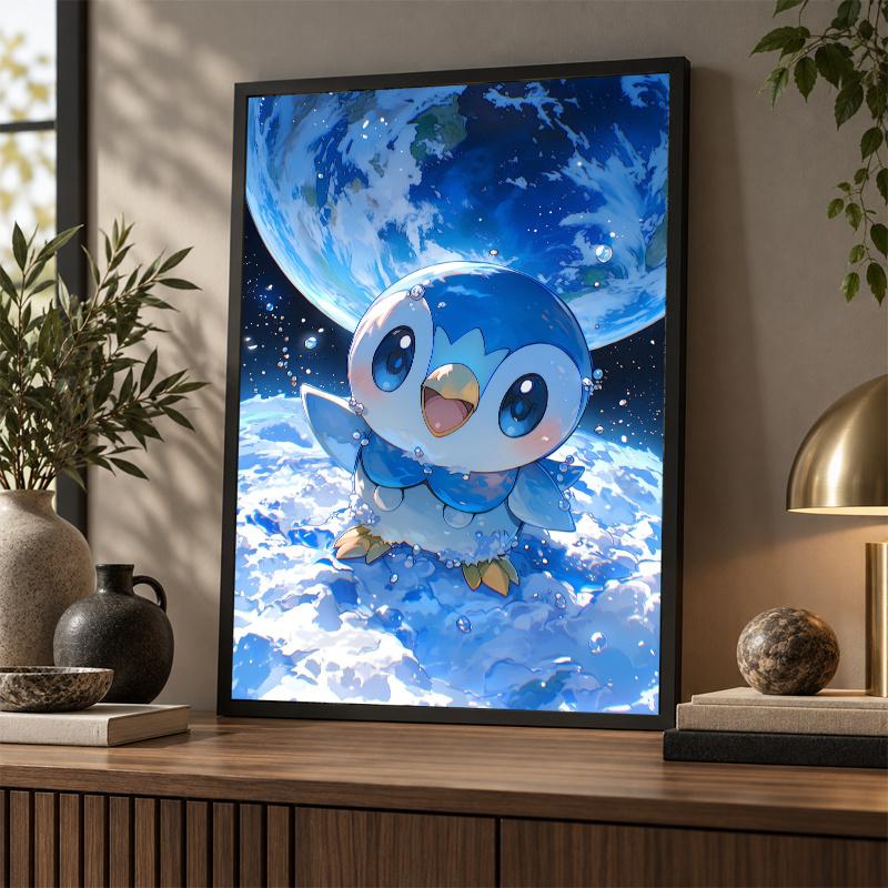 5D Diamond Painting Piplup DIY Full Drill Diamond Art Kit Home Decoration