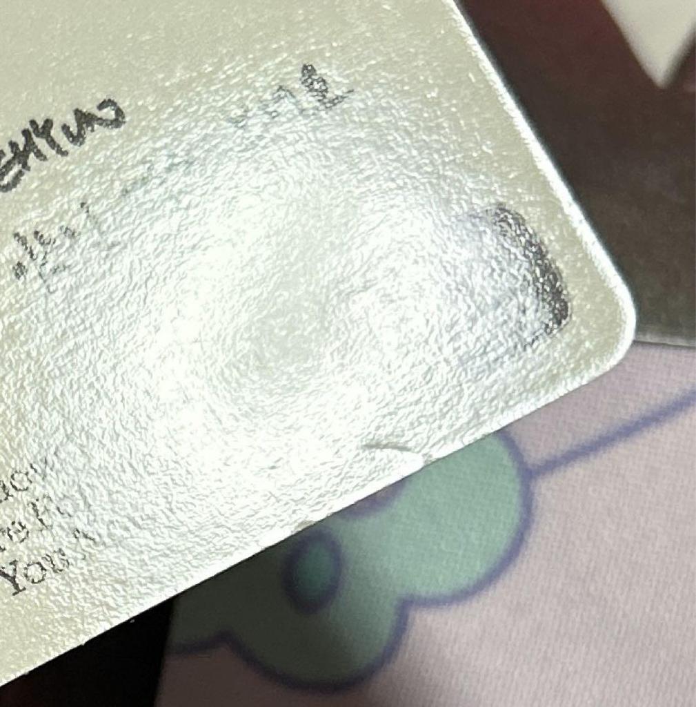 [USED] NCT127 Be there for me Jaehyun trading card