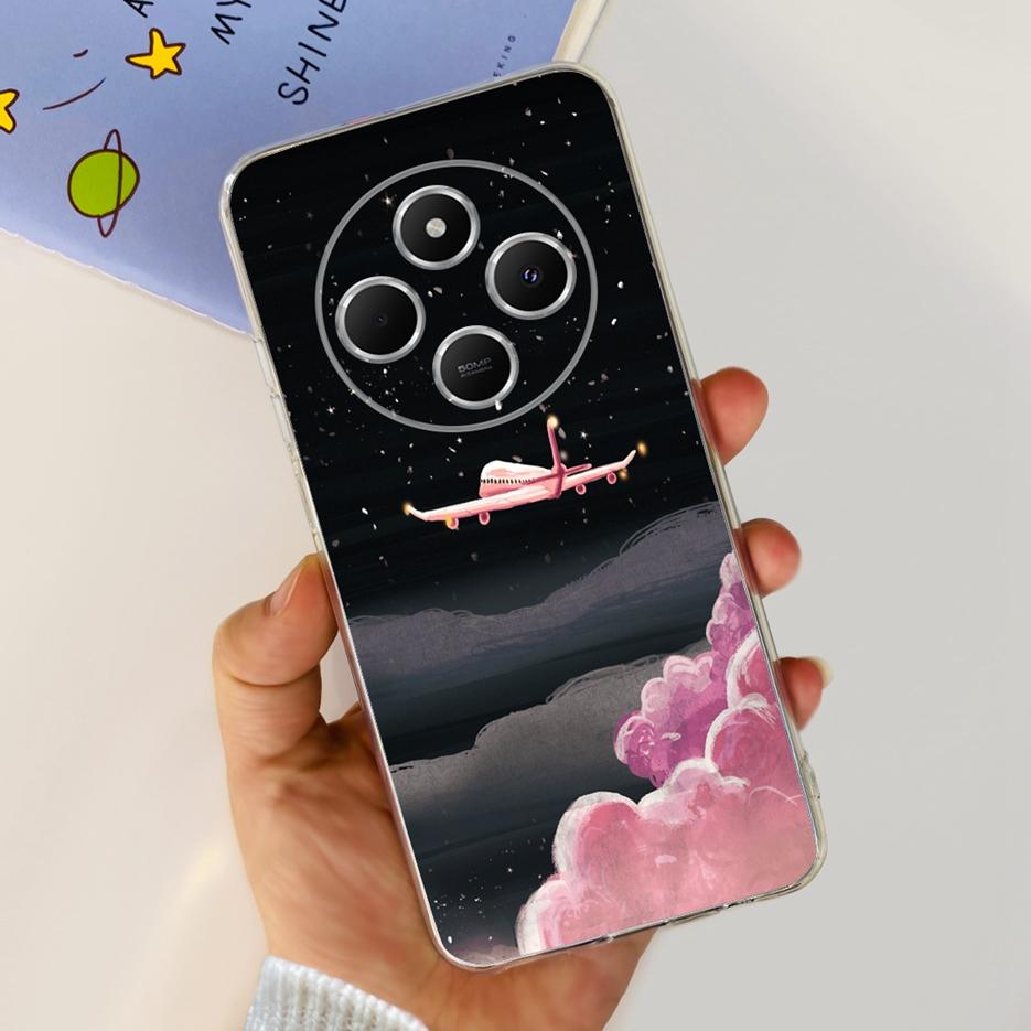 For Xiaomi Poco C75 Case Cute Cat Butterfly Painted Cover Soft Silicone Phone Case For Xiaomi Poco C75 C 75 PocoC75 Fundas Coque