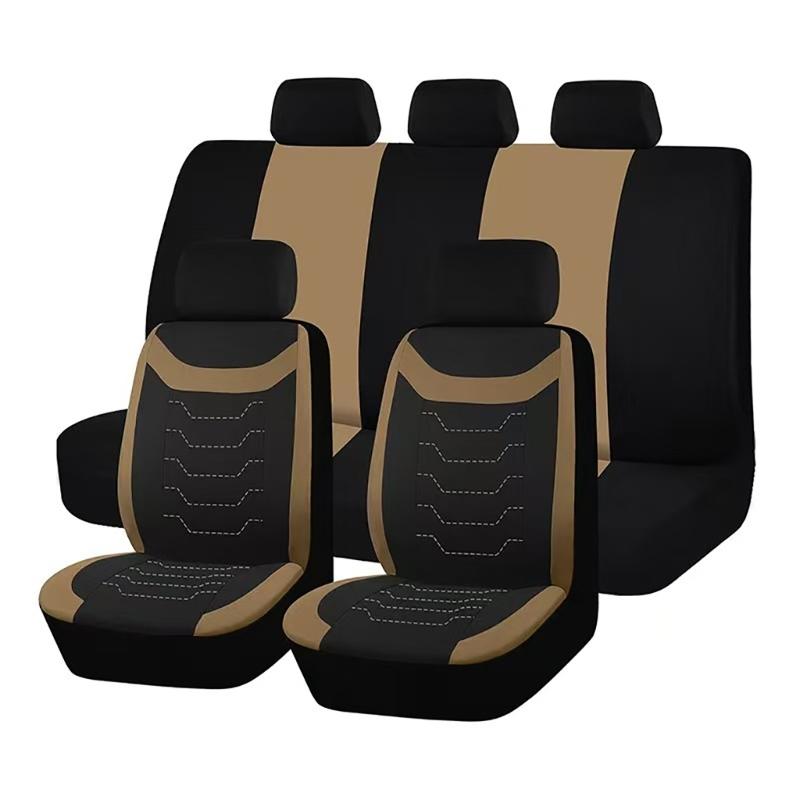 Universal Vehicle Textured Pattern Car Seat Covers For Stylish Appearance Comfort And Seat Protection