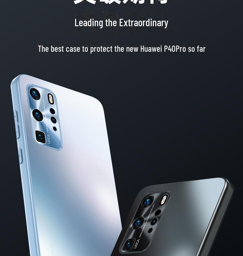 Huawei P40/P40Pro/P40Pro+ All-Inclusive Anti-Fall Protective Case with Curved Screen Cover