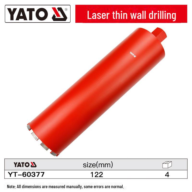 YATO Diamond Laser Drill for Glass, Tile, Marble, and Concrete