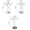 Iron Wine Glass Stand with 6 Hooks Wine Glass Holder  For Kitchen Bar Living Room Office