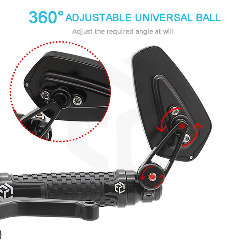 For CB650R Mirror Motorcycle Accessories Bar End Side Mirrors For Honda CB400 CB650F CB1000R CBR1000RR CB1100 CB1300 CB400F