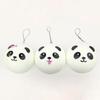 Plush Key Pendant Ultra Soft Anti-fall Adorable Slow Rebound Panda Buns Bag Strap Pendant for Anniversary Gift