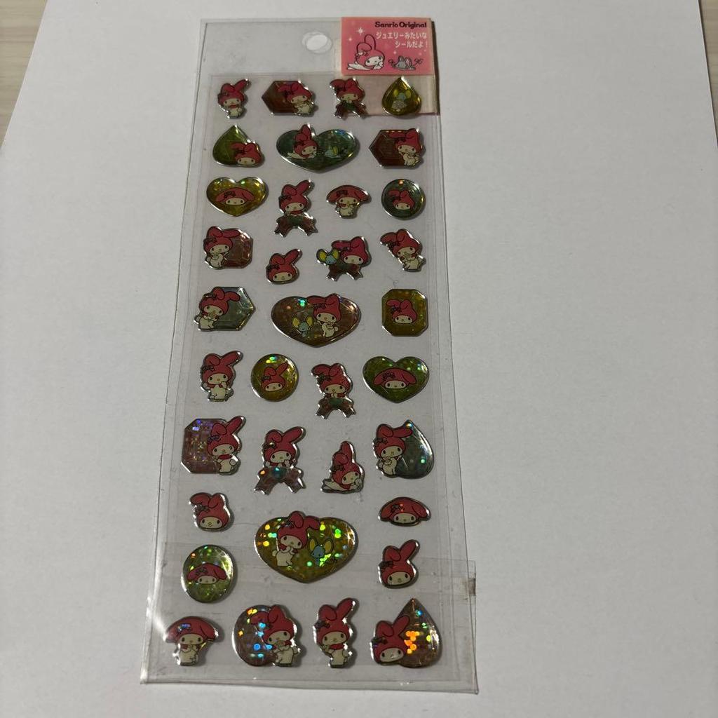 2006 My Melody Sparkling Stone Seal Unused