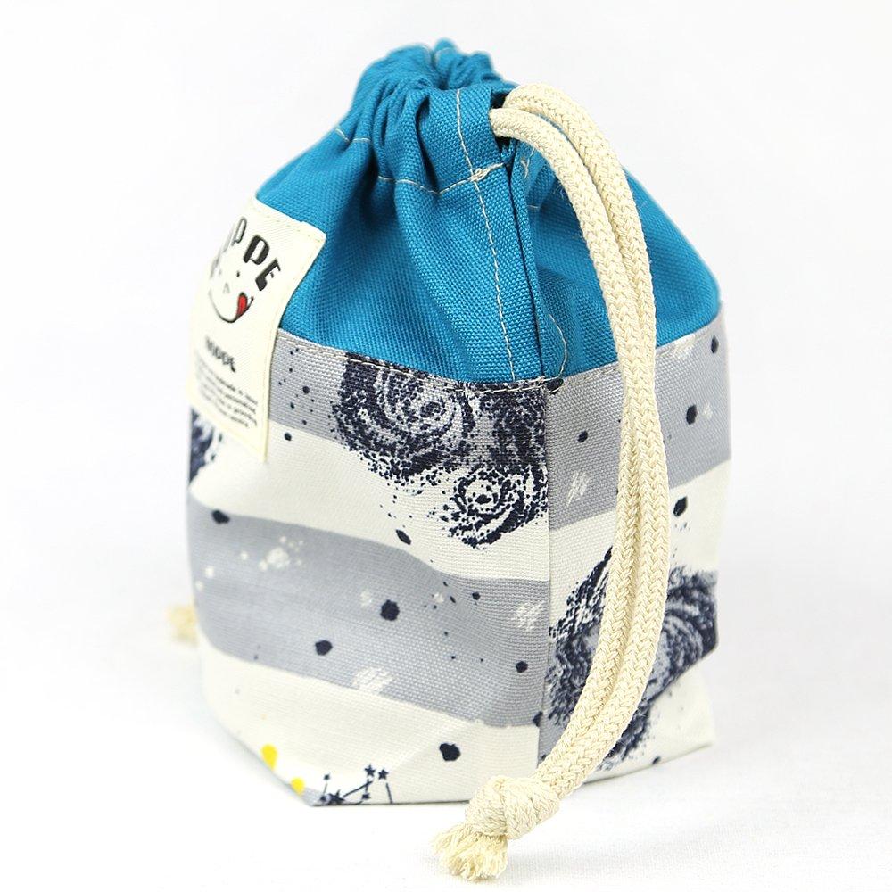 Worek ze sznurkiem Shimashima Space Worek ze sznurkiem na lunch Worek ze sznurkiem Mały worek ze sznurkiem Maska Przedszkole Podstawówka Kwiatowy Lunch ze sznurkiem Szkoła Wejście do szkoły Nie