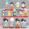 Dragon Ball Z Hand-painted Childhood Goku And Chi-chi Pvc Figure Collectible
