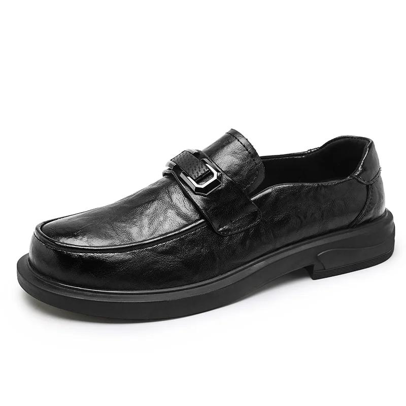 Fashion New Mens Casual Shoes Slip On Driving Loafer for Men Work Formal Shoes Fashion Business Dress Wedding Party Office Shoe Mocaasin