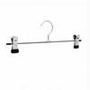 Pants Hangers with Clips Metal Heavy Duty Non Slip Skirt Hangers for Clothes Trousers Closet Storage 10pcs