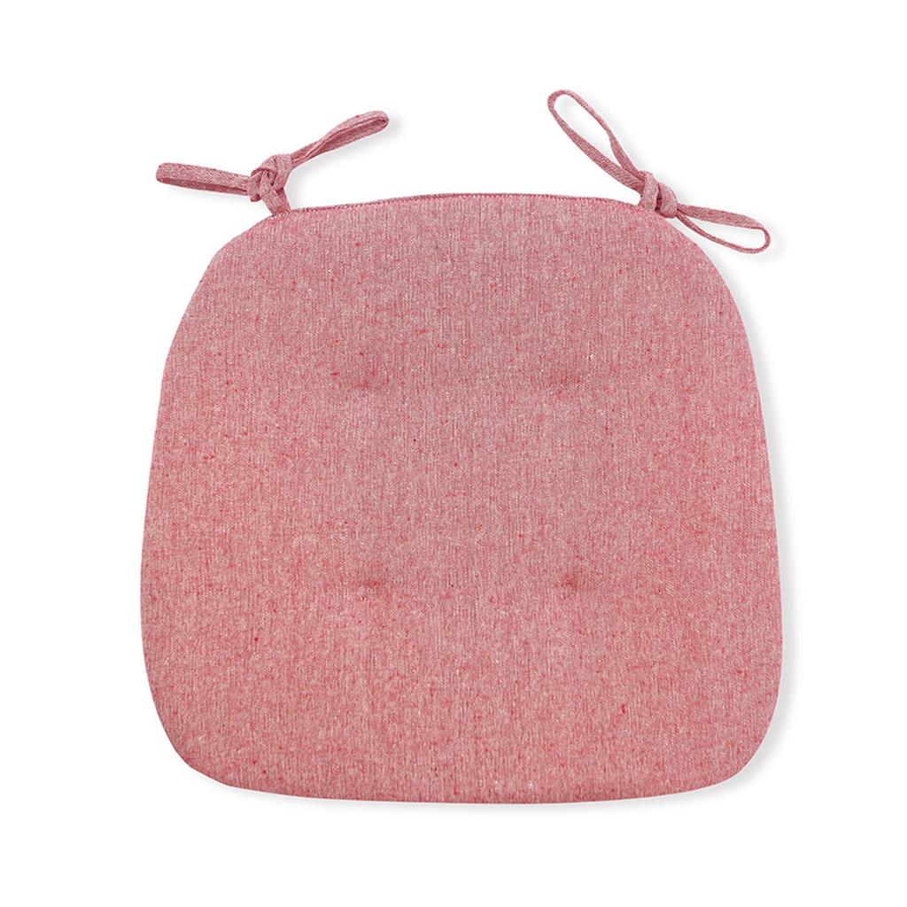 Letní polštář na jídelní židli Zesílený bavlněný lněný prodyšný polštář Polštář na studentskou židli ve tvaru podkovy Domácí potřeby