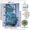 5D Diy Diamond Painting Flowers Cross Stitch Full Diamond výšivka Mosaic