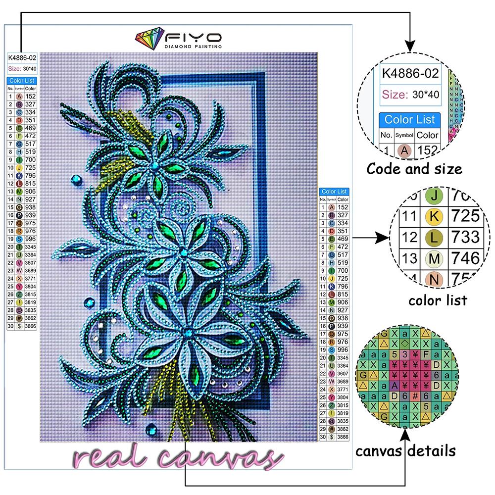 5D Diy Diamond Painting Flowers Cross Stitch Full Diamond výšivka Mosaic