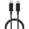 ELECOM USB Type C Cable 2m [USB-C To USB-C] 60W USB2.0 PD Compatible Rapid Charging Compatible with PS5/4 (Cannot Charge PS4) Black GM-CC20BK