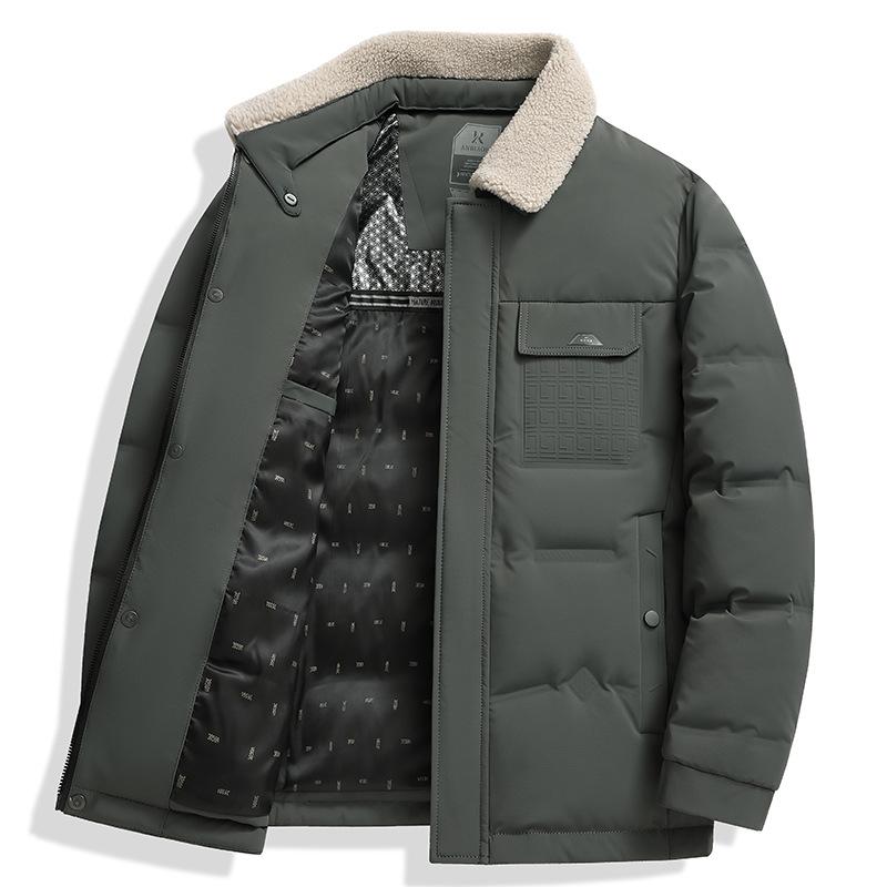 

Мужская куртка-пуховик осень-зима новая повседневная теплая куртка-пуховик для мужчин 4XL