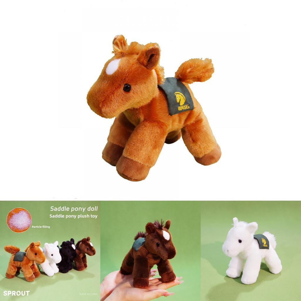 Plush Pony Toy With Soft Polyester Filling Perfect For Kid Birthday Gifts
