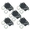 ABWR-10SET Carburetor Diaphragm For Briggs Stratton 270026 502 Metering Parts Attach Gasket Diaphragm Repair Carburetor Parts