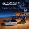 NFC Bluetooth 5.3 Receiver Transmitter Digital To Analog Converter DAC Low Latency Wireless Audio Adapter for TV PC Car Speaker