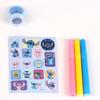 Creative Set - Stitch Disney - Coloring Book - Stickers - Stamp and Felt-tip Pens