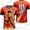 2026 New Arrival Dragon Ball Z Special Edition Men Soccer Jersey T-Shirt Kids Goku 3D Printed Tshirt Outdoor Casual Sports Shirt