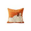 Pumpkin Pillow Cover Textured Embroidered Pillowcase Thanksgiving
