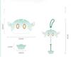 Genshin Slime Wind Chimes Hanging Bell Pendants Anime Genshin Impact Slime Glass Chimes Japanese House Decoration Outdoor Decor