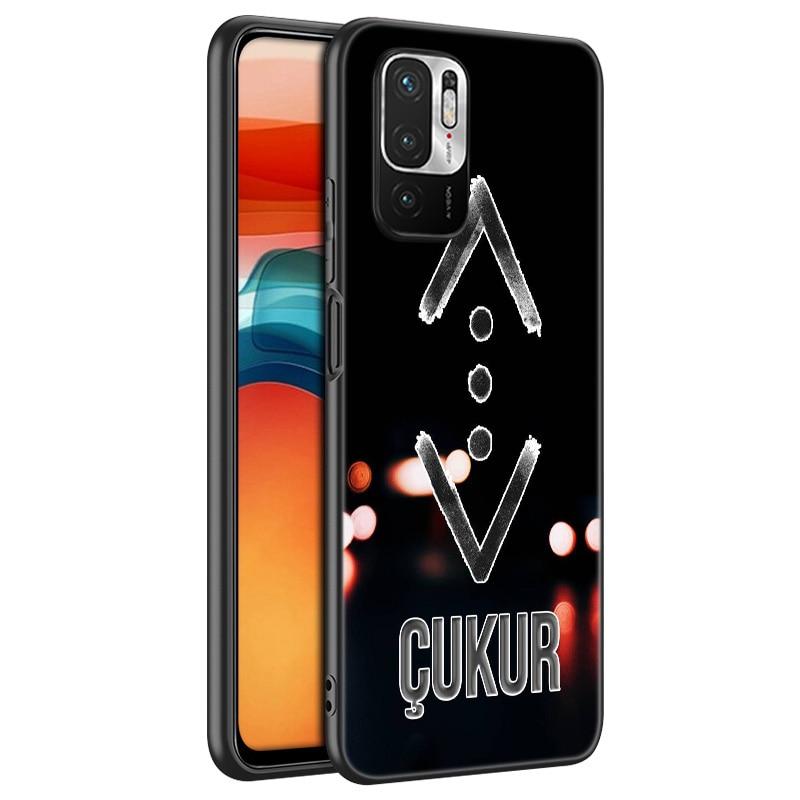 Cukur Show TV Silicone Phone Case For Xiaomi Redmi Note 11 10 9 8 Pro 11T 10T 10S 9S 8T 9 9A 9C 9T Black Soft Cover Coque Funda