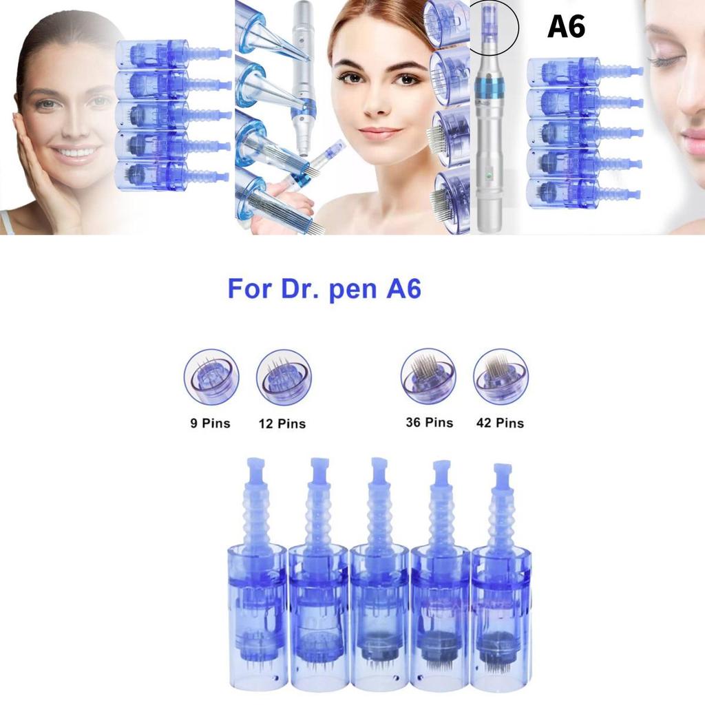 Dr.. Pen Ultima A1 Profesyonel Mikroiğneleme Kalemi 10 adet Tek Kullanımlık Şırınga Seti Kusursuz Cilt İçin