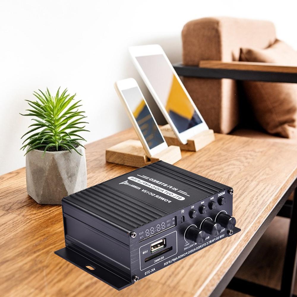 12V Amplifier HiFi Car Stereo Music Receiver FM MP3 Power-Amplifier