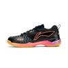 Li Ning Sports Comfortable Shock Absorbing Wear Resistant Low Top Badminton Shoes Unisex Shoes Black AYZV001-3