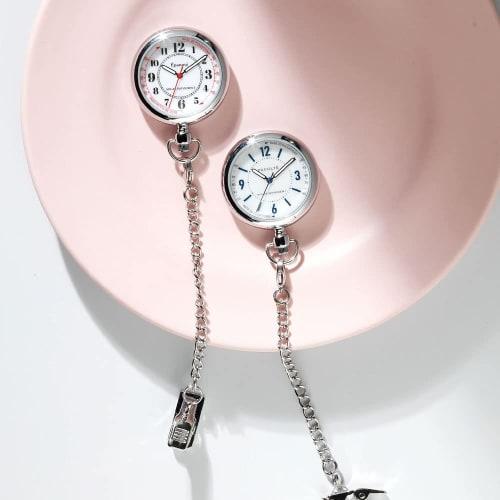 Nursery Solar Nurse Watch, Solar Charging, Inverted Dial, Nursing, Medical, Navy, 155378A, Nurse Supplies