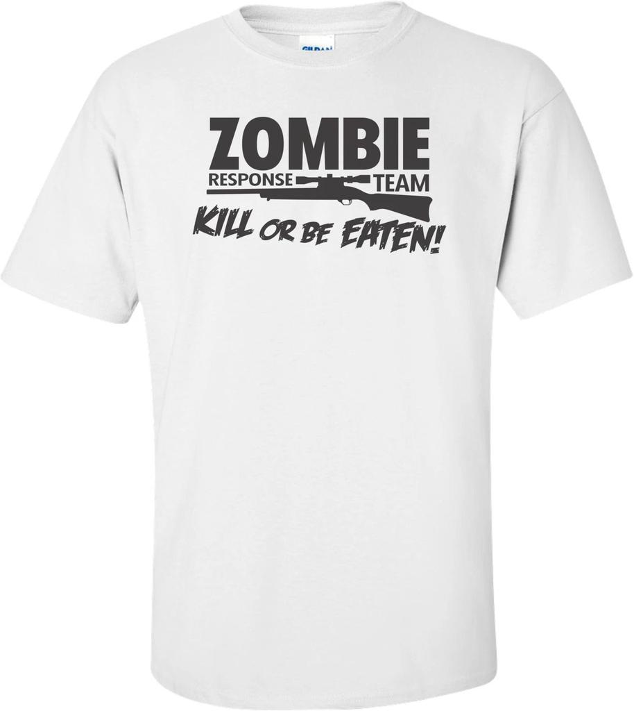 T-shirt Squadra di Risposta Zombie Uccidi O Sarai Mangiato