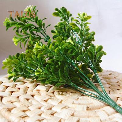 1 Bukiet Sztuczny Fałszywy Kwiat Zielona Trawa Roślina Home Office Wedding Decor Dekoracja