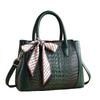 New Fashion Crocodile Pattern Tote Bag,Casual Large Capacity Women Handbag Shoulder Crossbody Bag