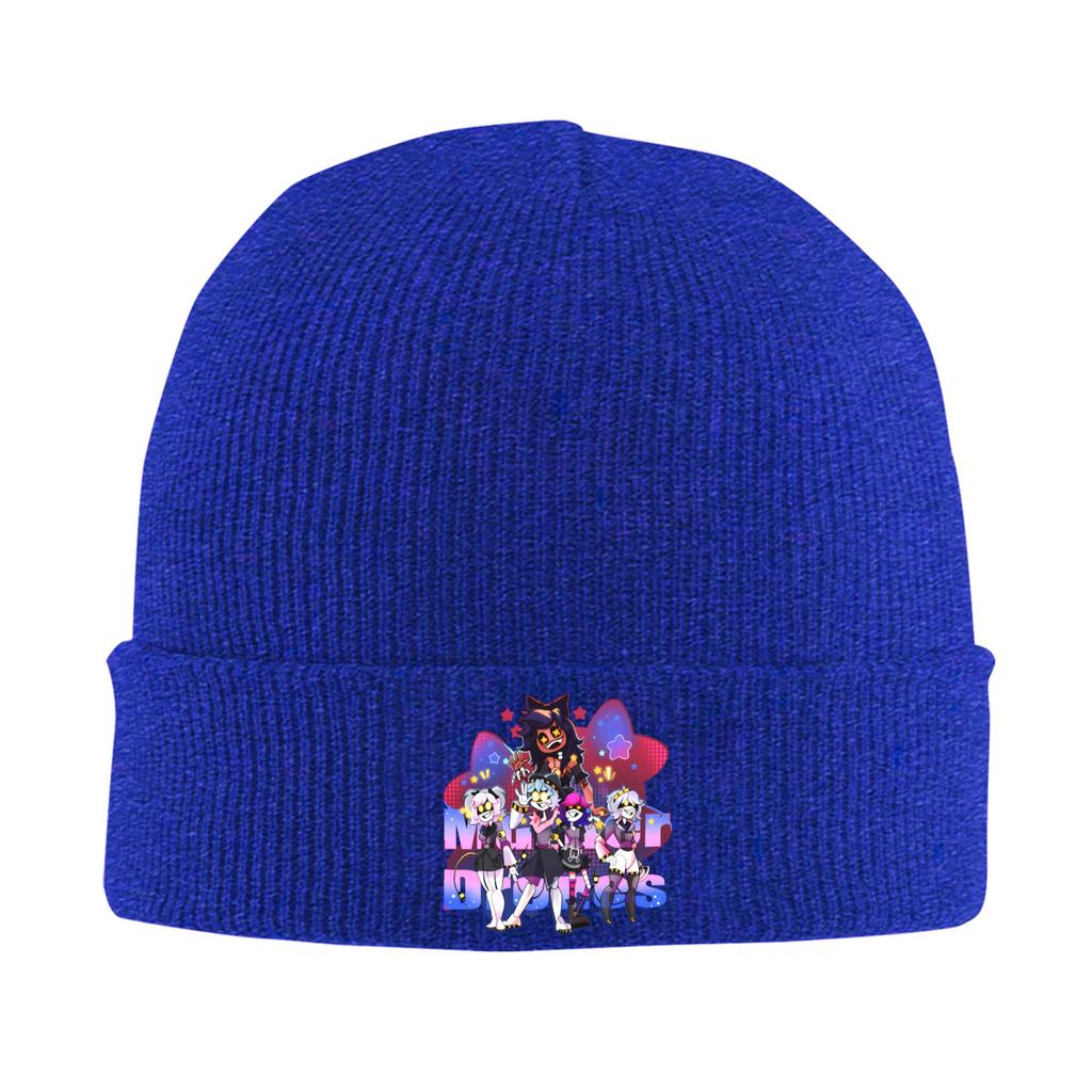Murder Drones Knitting Hat Vintage Caps Female Male Gym Beanie Hats Winter Design Elastic Bonnet Hats